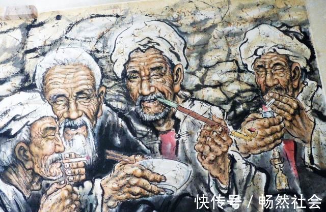 黄土画派#他是人民画家,画过上万农民,一幅画被用在人民币,无人超越!