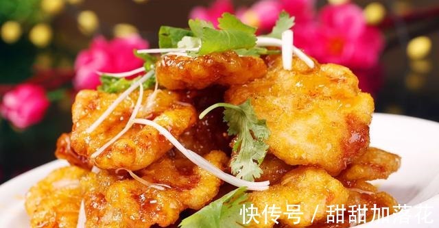 肉片|休息日做上一道锅包肉，酸甜可口，酥脆软嫩，吃上一口幸福感爆棚！