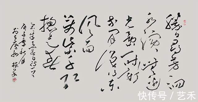 胡栋梁@力透纸背终现艺,行云流水佳作出——胡栋梁书法赏析