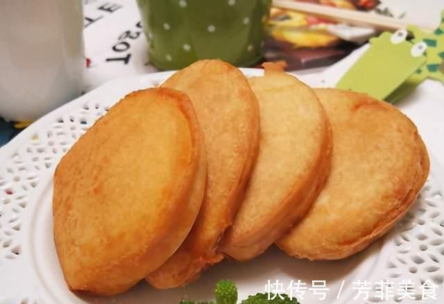 炸馒头片,别裹鸡蛋液了,教你1招技巧,馒头片外酥里嫩,不吸油