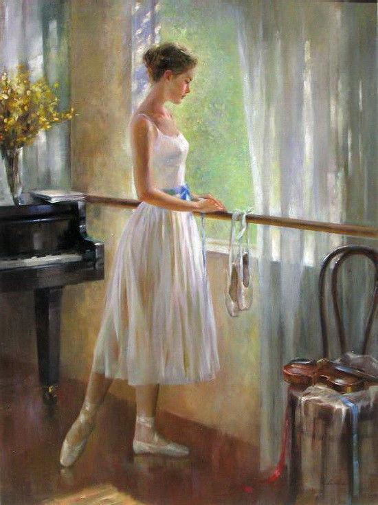 人物!美国华裔广州美术学院画家凯尔文雷人物油画