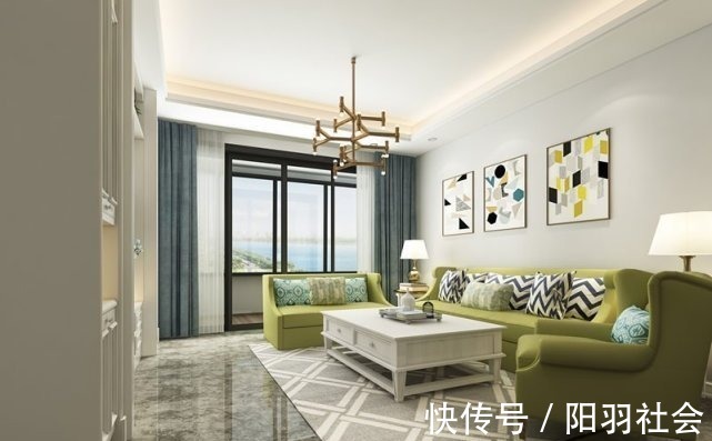 三居室|102平三居室简洁直接且贴近自然，一份宁静的北欧风情