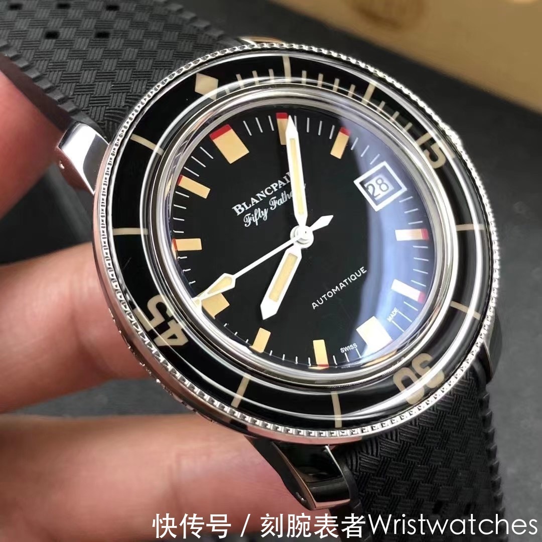 机芯|ZF厂五十噚复刻表—ZF厂宝珀五十噚梭子鱼工艺质量评测！