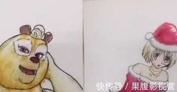 熊出没|熊出没主角充Q币,看到翠花,终于明白熊大熊二为何“反目成仇”