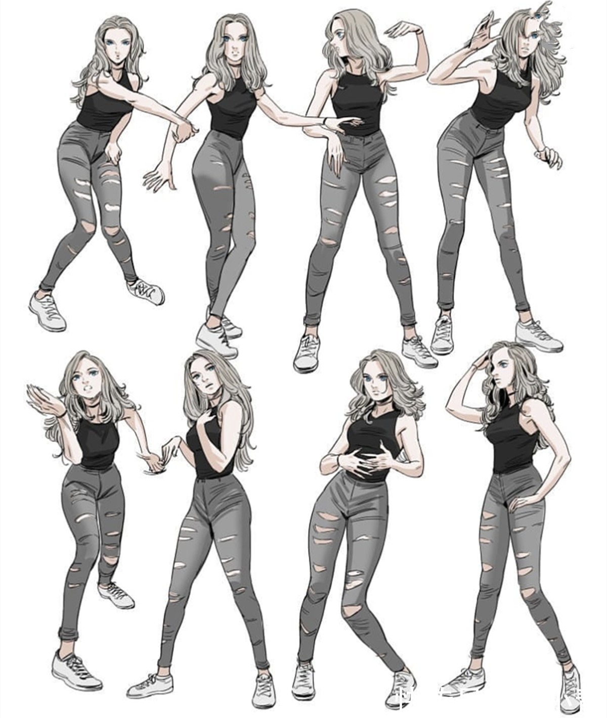 人物|动漫中的舞蹈动作是怎么绘制出来的,流畅的动作后面是大量的原画