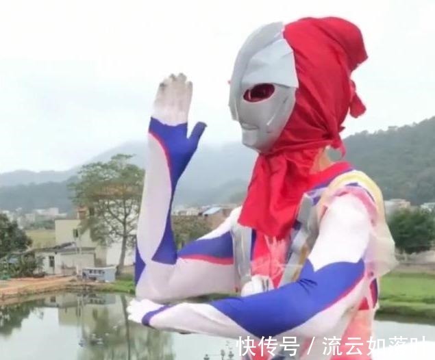 迪迦|拿秋裤当队服、用莲藕当大炮,这群小伙拍摄的迪迦奥特曼创意满满