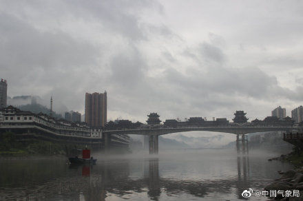 云雾|意境美！雨后乌江河云雾缭绕