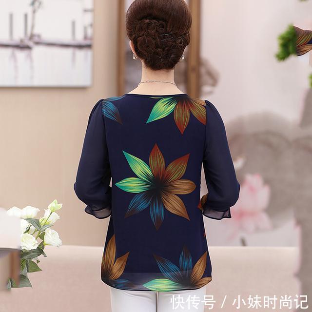 短袖 妈妈自从穿了这些上衣,衣柜里的衣服都不想再穿了
