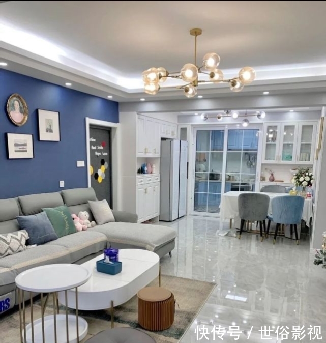 背景墙|照着网上装的房子太成功了,全屋贴墙布,漂亮又高级,越看越喜欢~