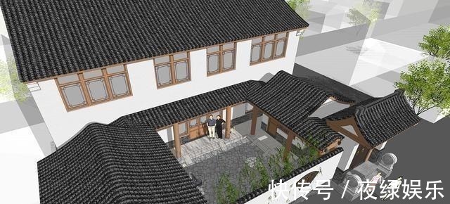 大空间|惊艳全村,这处自建四合院设计,堪称自建典范!