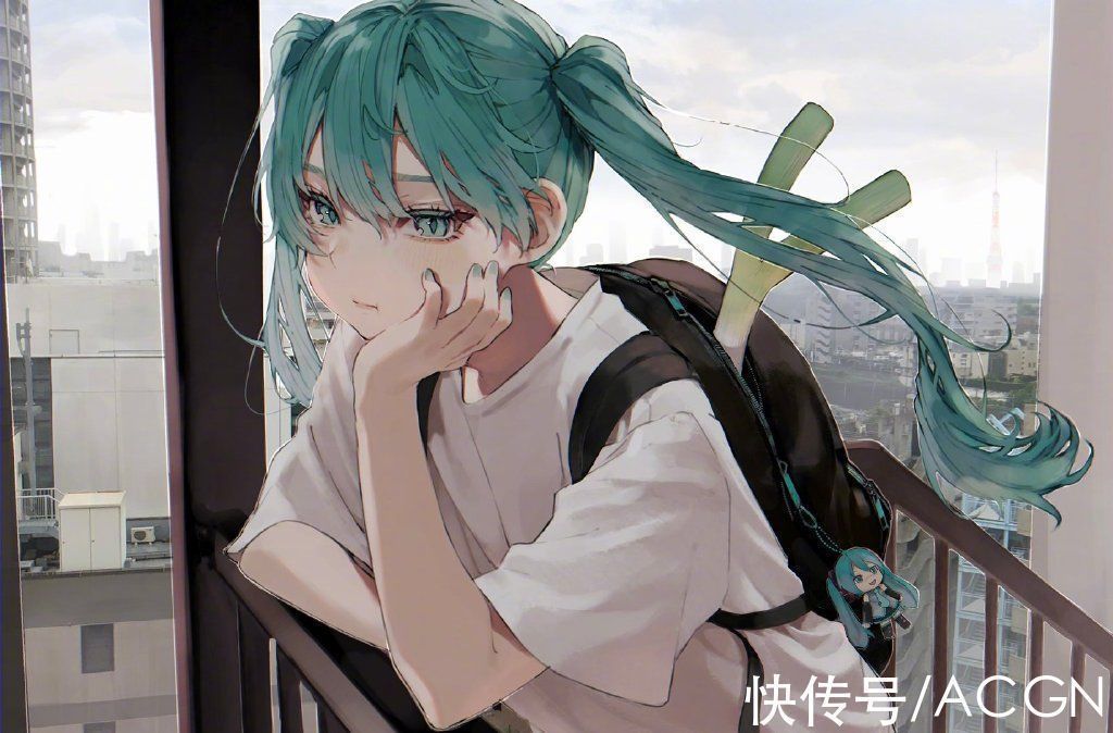 这个初音也太帅了!画师大佬偏好猫眼和双马尾,笔下的同人都好棒