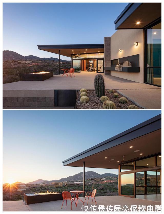 私人|外国佬自建私人别墅,大量混凝土砖设计,谁说别墅就得花几百万