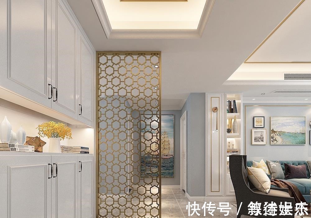 客厅|她家的美式风装修,堪称家居界的教科书,看到客厅后,惊艳到我了