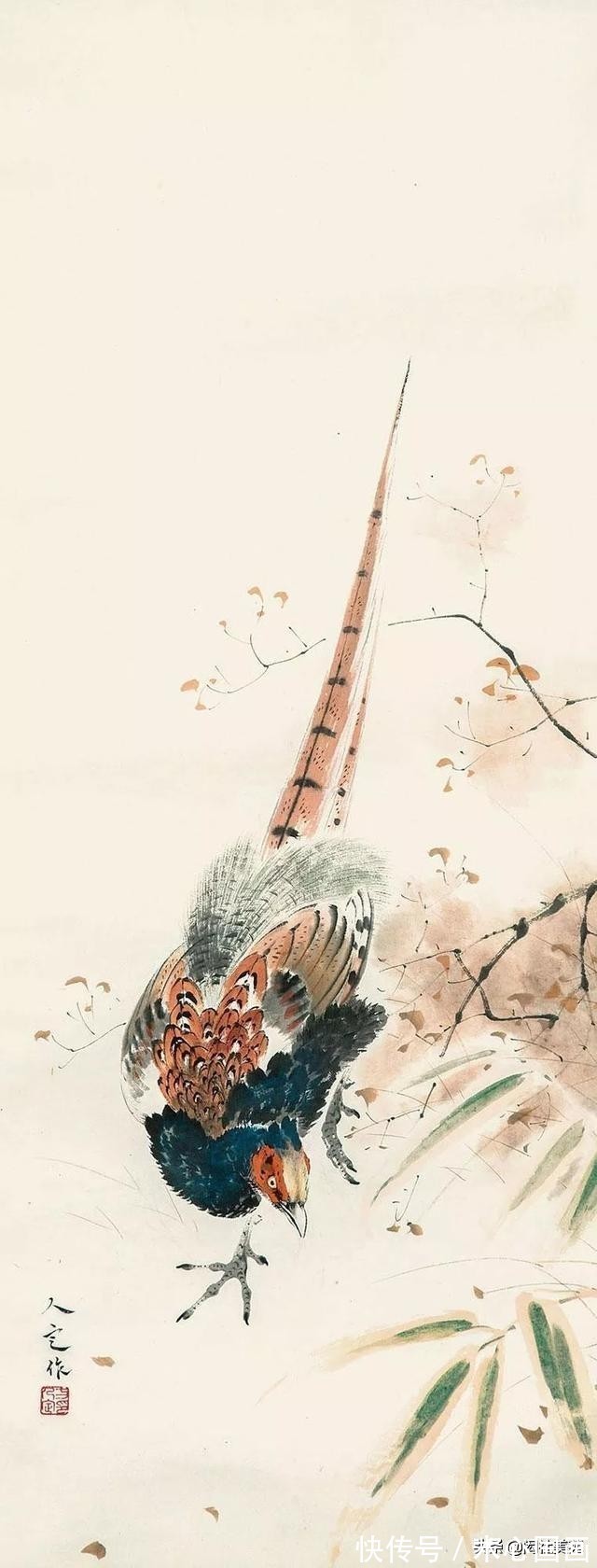 张书旗$中国画家笔下的大吉图:已知全五德 安逸胜凫鹝