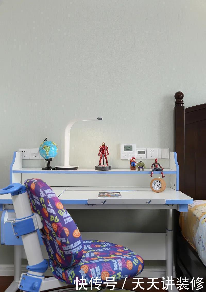 现代|127㎡现代美式风格新房装修,浪漫优雅简洁大方!