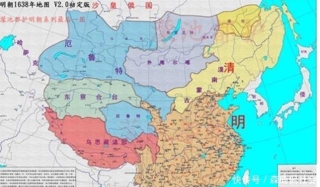 清朝接手明朝时国土面积有多大 这里告诉
