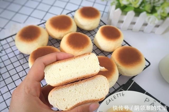 老少皆宜|这种饼比面包好吃，不加一滴水就能做，超级松软