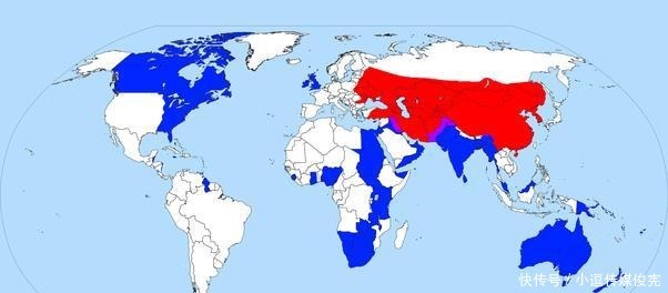 帝国|世界历史几大帝国，放到同一张世界地图，会是怎样？