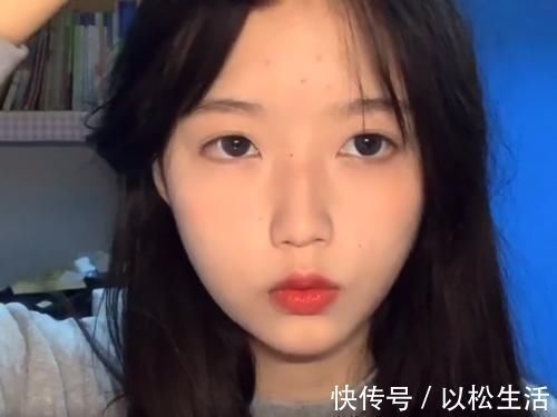 眼妆 女孩化了款学生淡妆后，居然让女生都觉得过于清纯，男生：瞬间就想表白