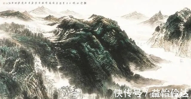 许钦松|许钦松，当代岭南画派中的大手笔！观他的山水画，画面气势如虹！