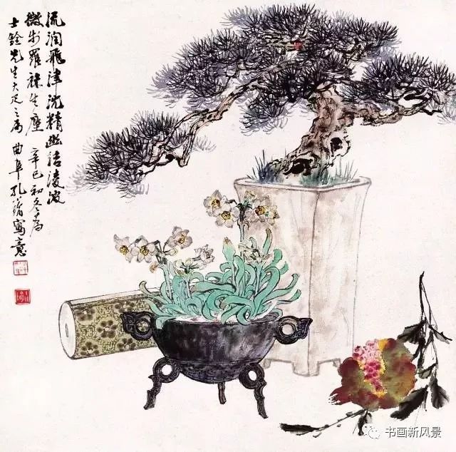  盆景|国画中的盆景，美不胜收