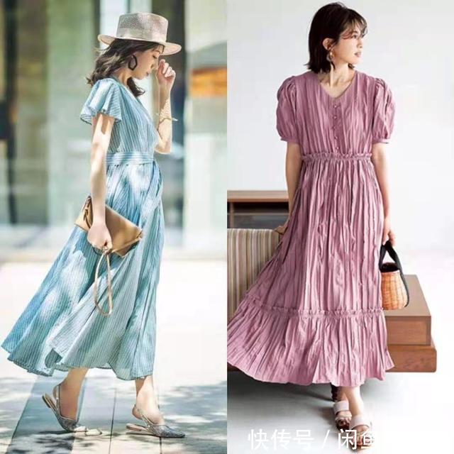 纱裙|马伊琍躲过中年发福却瘦过头,穿印花纱裙撑不起来,气质打了折扣