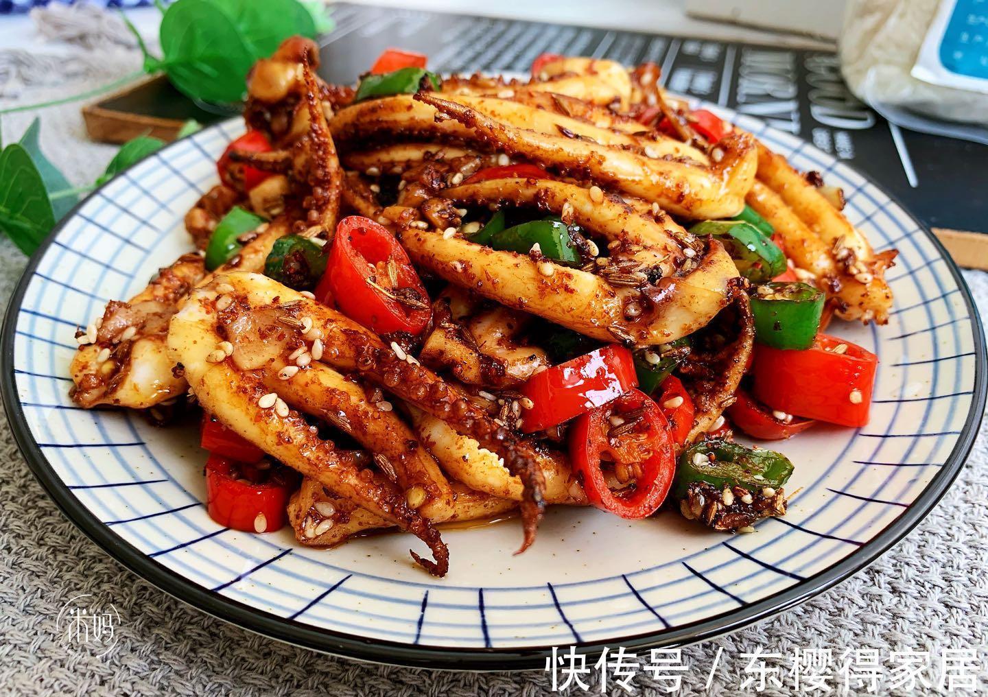 鲜嫩|遇上此菜,我从不手软,鲜嫩无比Q弹至极,比吃烧烤还香