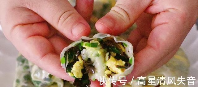 干面粉|4个鸡蛋1把韭菜，教你早餐新吃法，简单快速营养，比韭菜盒子还香！