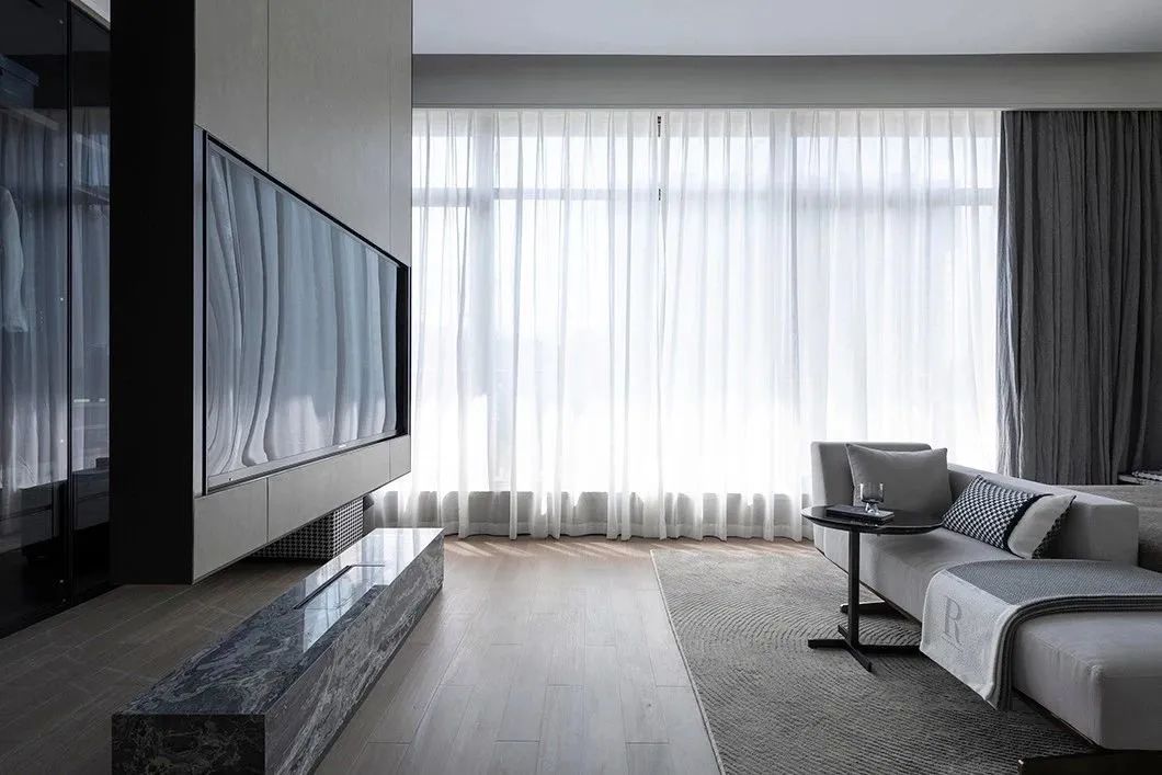 布置|360㎡现代高级灰，舒适优雅的别墅，生活令人羡慕