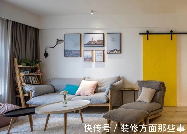 三口之家|107平幸福的北欧风三口之家,有一股浅淡的色彩、洁净的清爽感