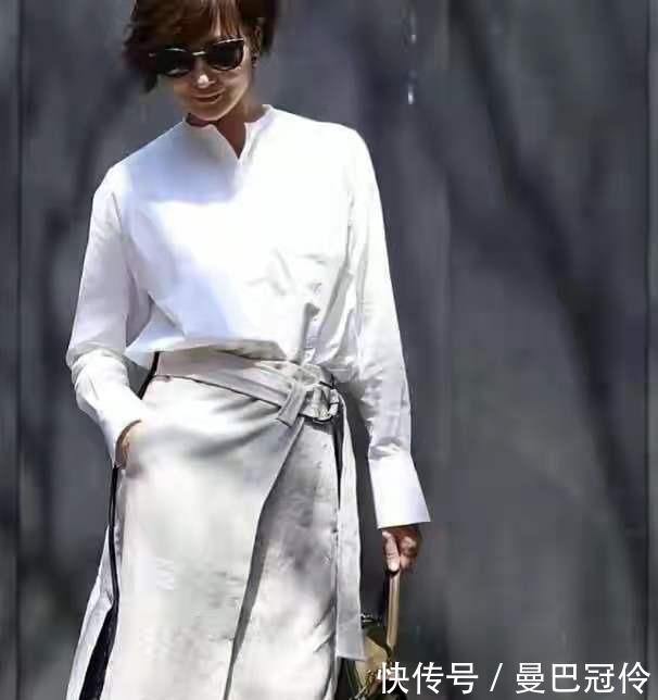卡其色|50岁黄皮肤女人,夏季穿什么颜色显白又年轻?