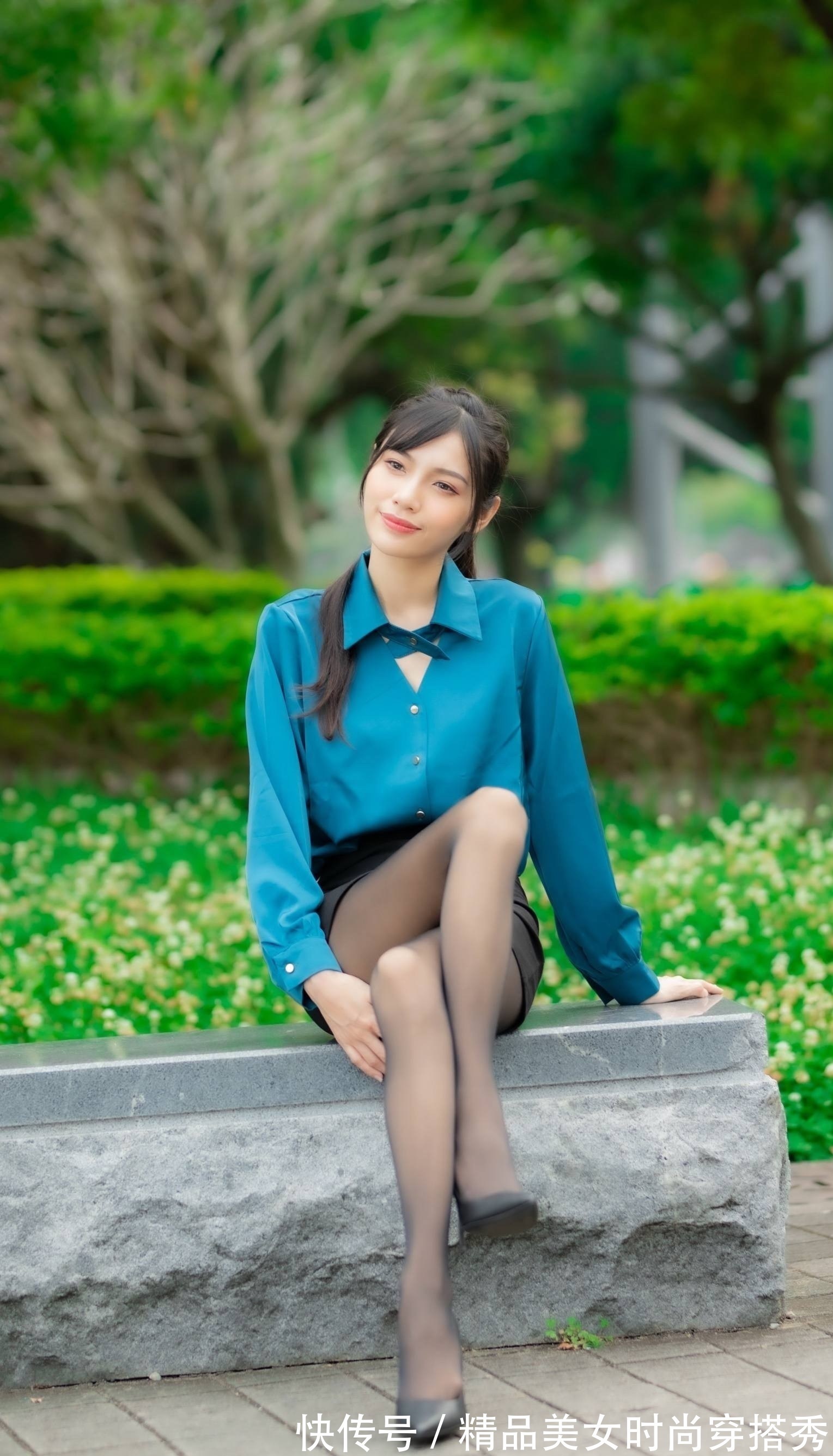 大长腿 职场简约又时尚的穿搭,让你轻松展现纤细身形