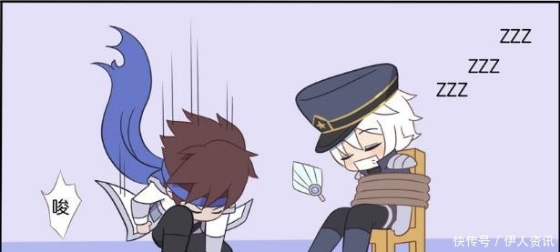 漫画|王者荣耀赵云把诸葛亮从孙尚香手上救走了,刘备的小鸟却遭殃了