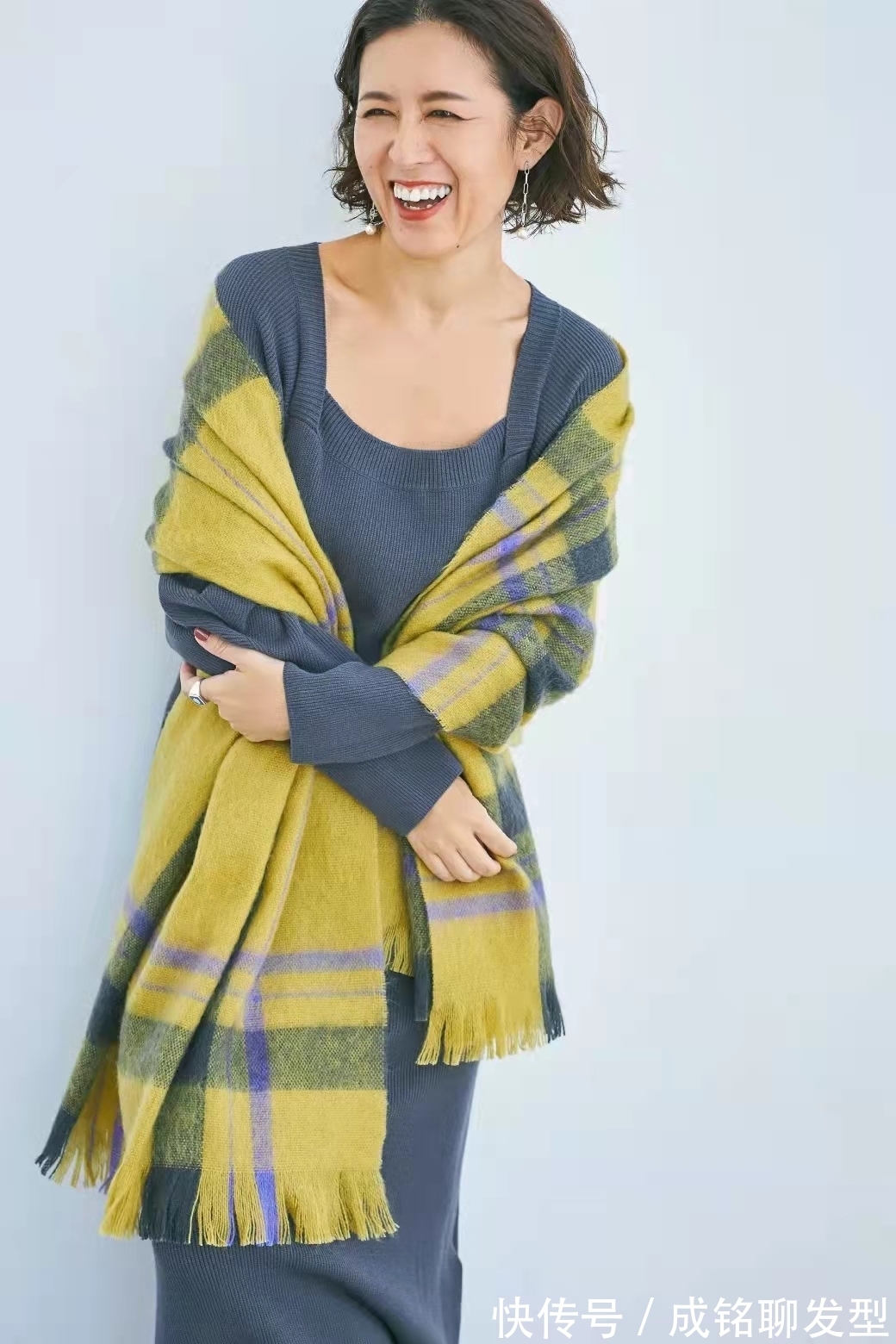 大草|48岁日本博主的穿搭告诉我们,身材好不会穿也白搭,搭配才是王道