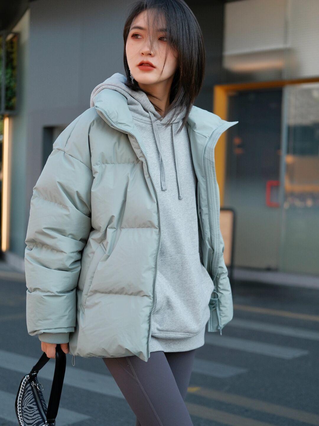 视觉效果|看潮人街拍就知道,羽绒服才是yyds,教你穿出好气质