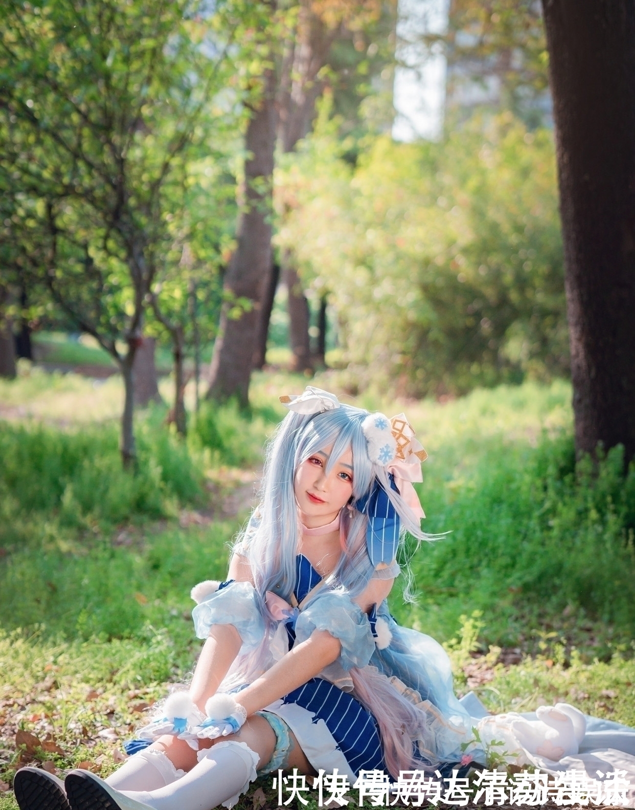 虚拟偶像|三组漂亮妹子COS的人气虚拟偶像“初音未来”还原度相当不错