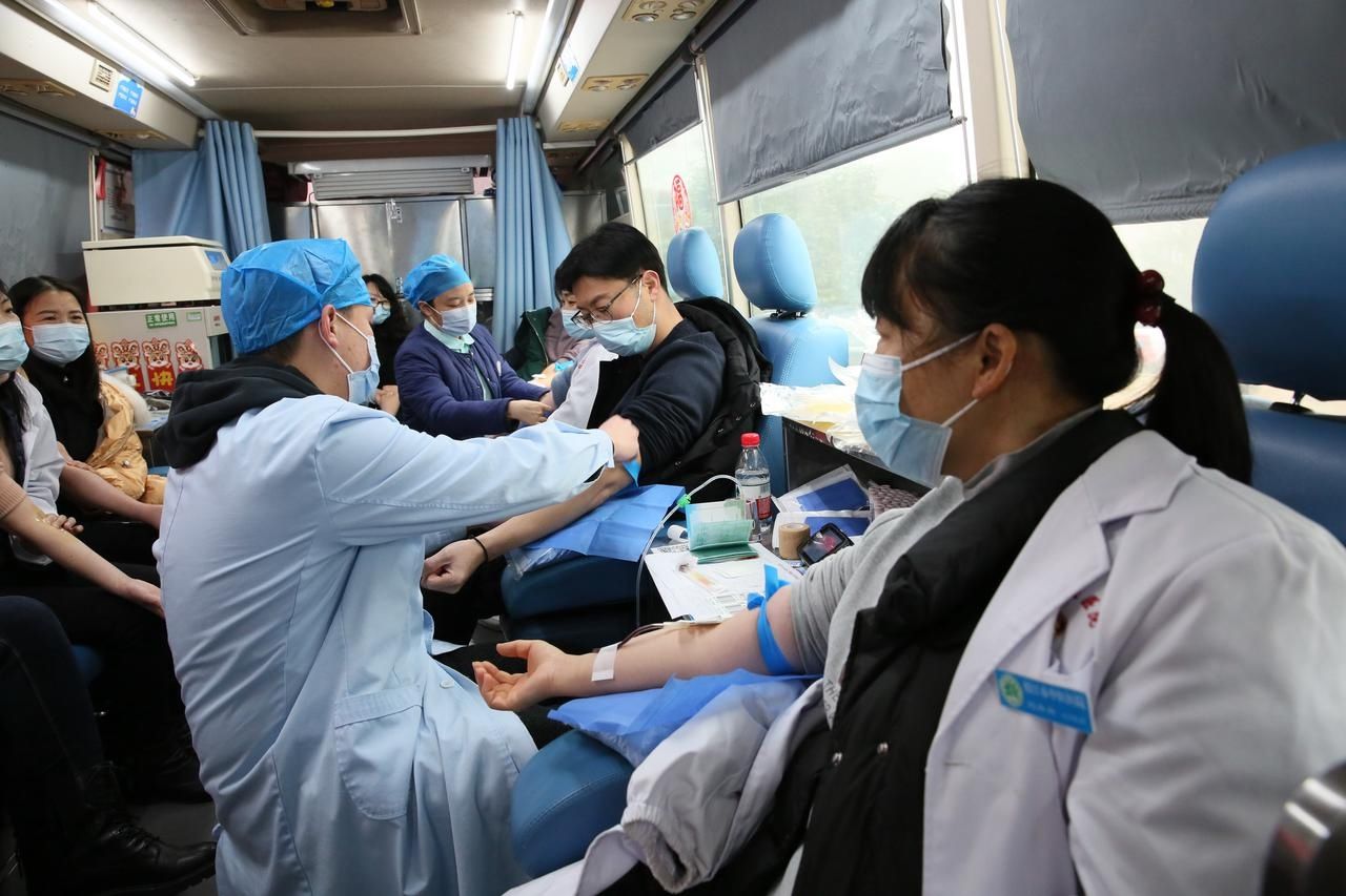 中医医院|枝江市中医医院医务人员开展无偿献血活动