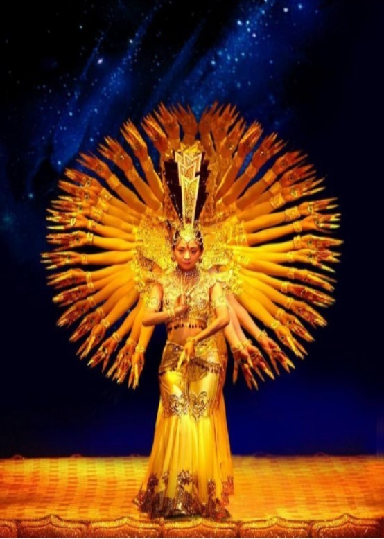 造像#重庆工人修缮千手观音像,无意触发秘密机关,揭开800年前的历史