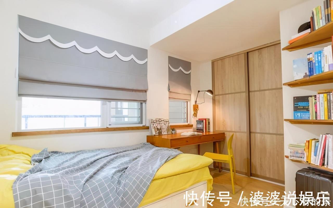 温馨感|晒晒邻居的小三居，北欧风以暖色调为主，让小家倍增温馨感，好看