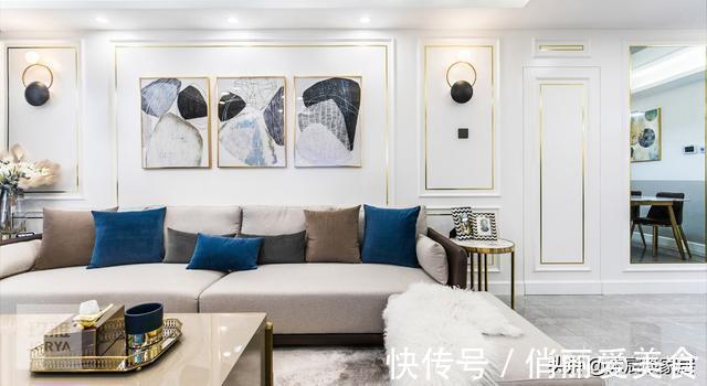 进门处|若再买房，我就像她家这样装，现代轻奢风精致又高级，生活很有品