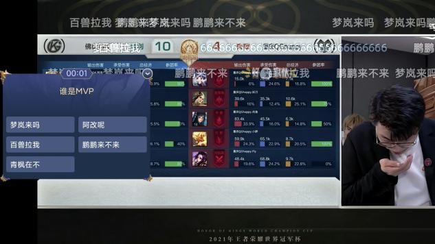 mvp|KPL世冠现场整活？邓紫棋自证不是假唱，GK选手MVP投票德华躺赢