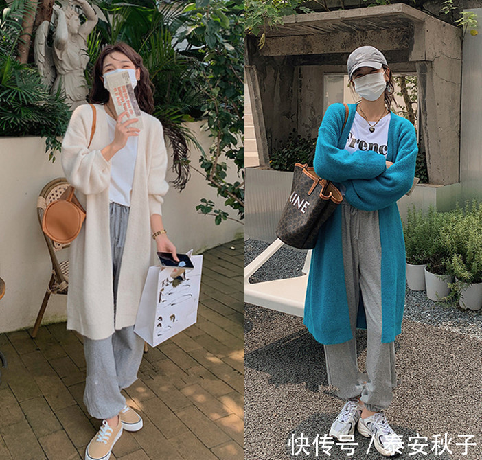 针织衫|大毛衣+半裙/裤=今秋最慵懒气质打开方式,时髦炸!