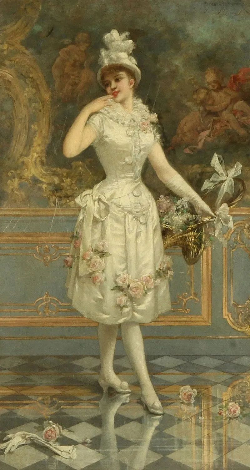 女性&埃米尔油画里的女性,无以名状之美!