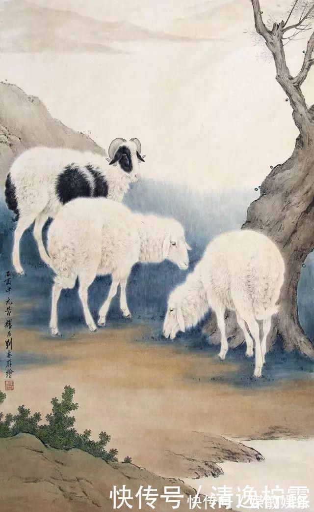 冷军#作品胜过齐白石,国画风格超过冷军,一张国画价值15亿