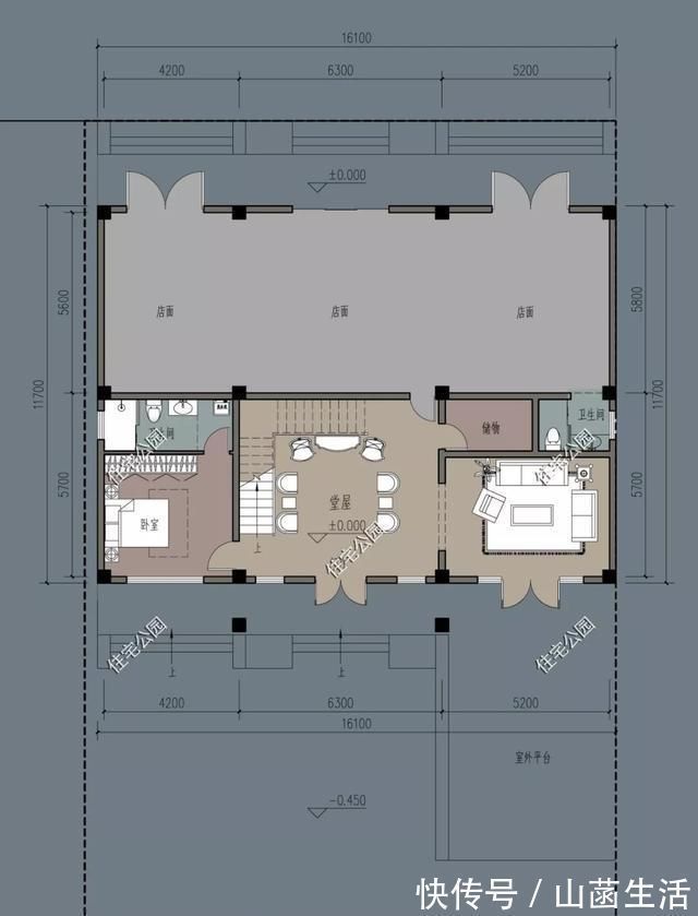 户型|农村没有堂屋的房子不是好房子,20套户型分享,总有一套看上眼