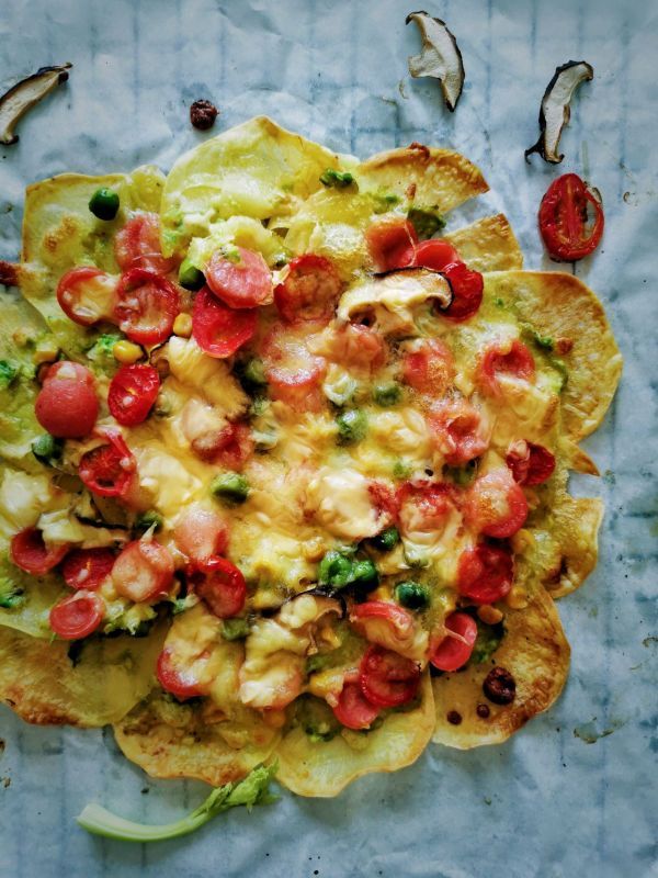 黑胡椒|酥脆土豆片披萨