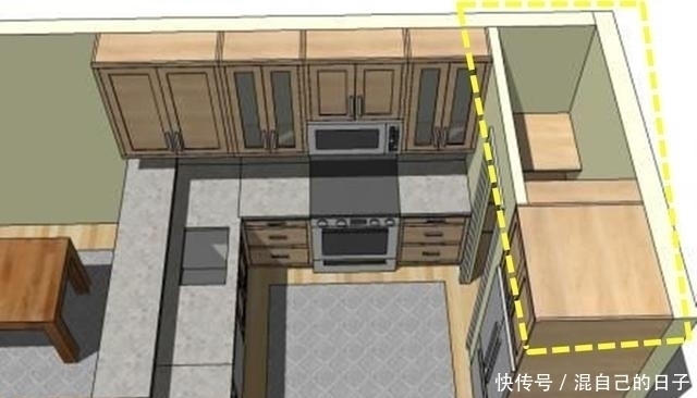 储藏室|再装厨房我就知道了,柜子不打到底,留1㎡储藏室,归纳整齐省心