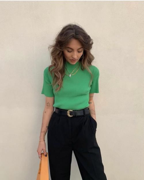 毛衣当季的时刻，用5个方式营造时髦感，穿得洋气又精致