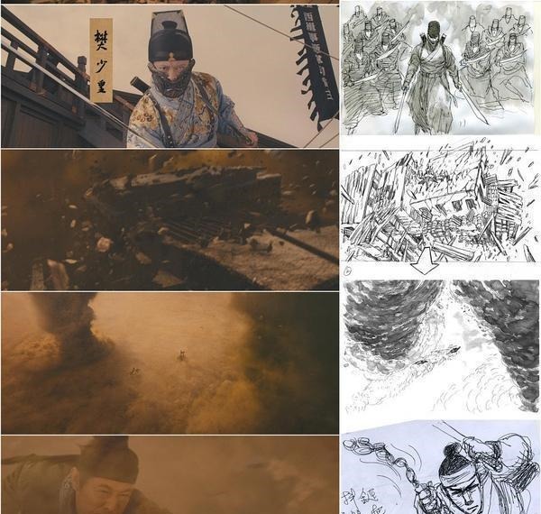 徐老怪&这些导演的分镜手稿,堪比艺术画作!文末周星驰小学生画作太魔性