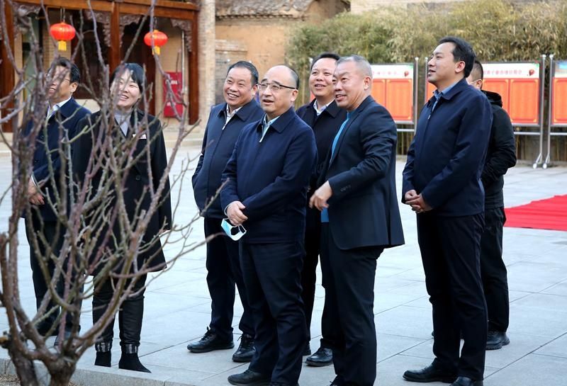 姚逊、牛琛在皇城相府生态文化旅游区调研旅游工作